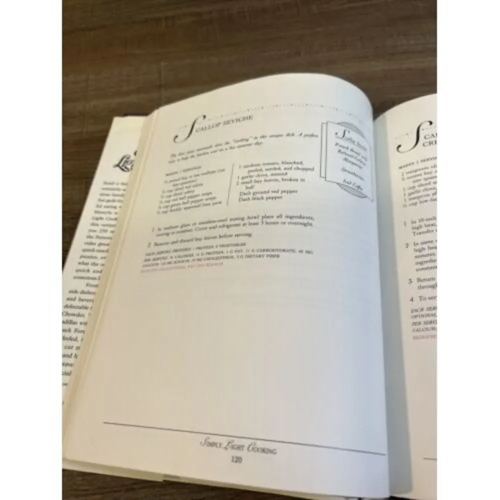 Simply Light Cooking Book Weight Watchers Cookbook Recipes Personal Choice‎